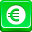 Euro Coin Icon 32x32 png